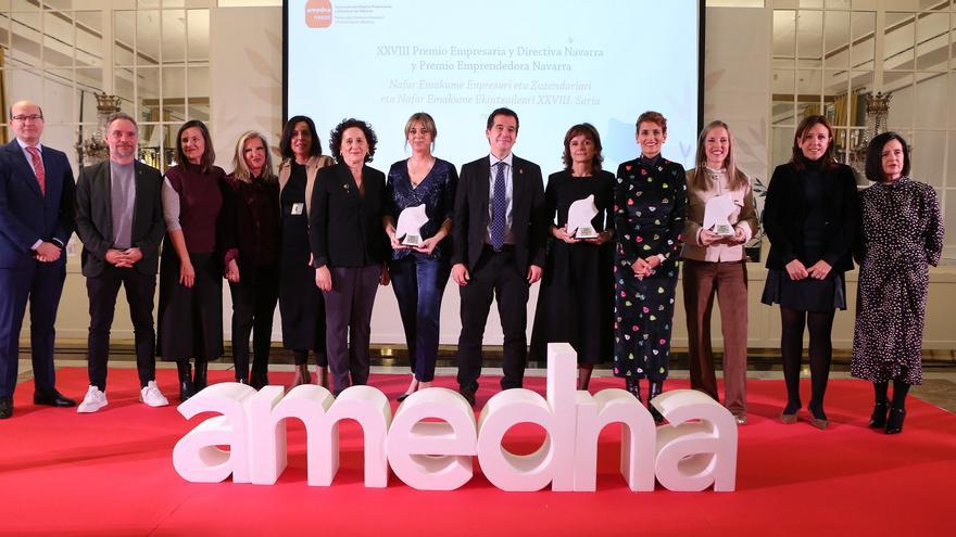 AMEDNA met à l'honneur le rôle clé de Yolanda Torres, Maite Pérez et Lucía Vanrell dans l'économie de la Navarre !