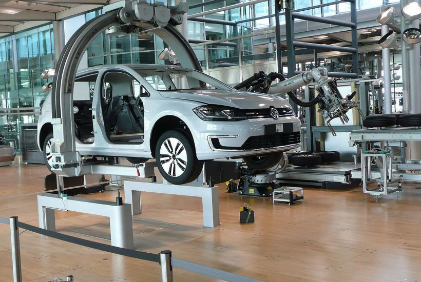 Usine automobile allemande Volkswagen
