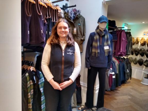 Laura Stirk de Wild and Westbrooke à Stonegate, York