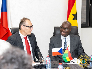 Le ministre des Finances, Dr Cassiel Ato Forson