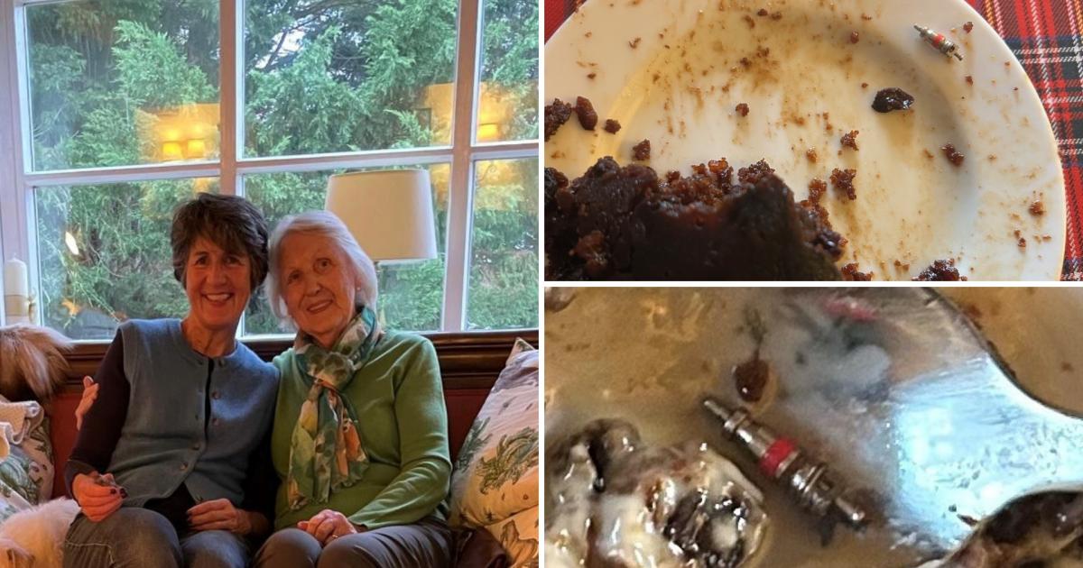 Une valve de pneu découverte dans un pudding de Noël à Halesworth !