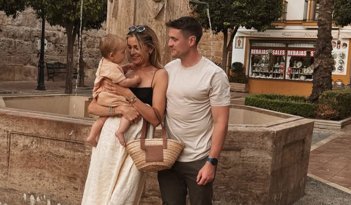 Louise Cooney et sa famille