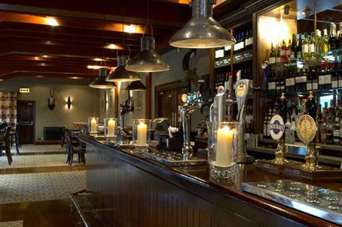Intérieur du pub The Green