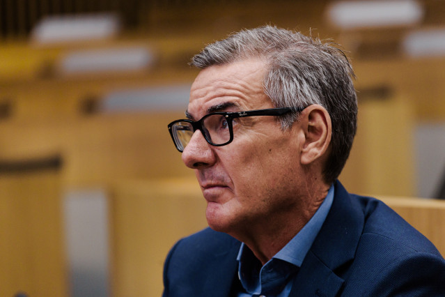 Carlos San Basilio, président de la CNMV, le 15 septembre 2025, à Madrid. Carlos San Basilio, président de la CNMV, le 15 septembre 2025, à Madrid.