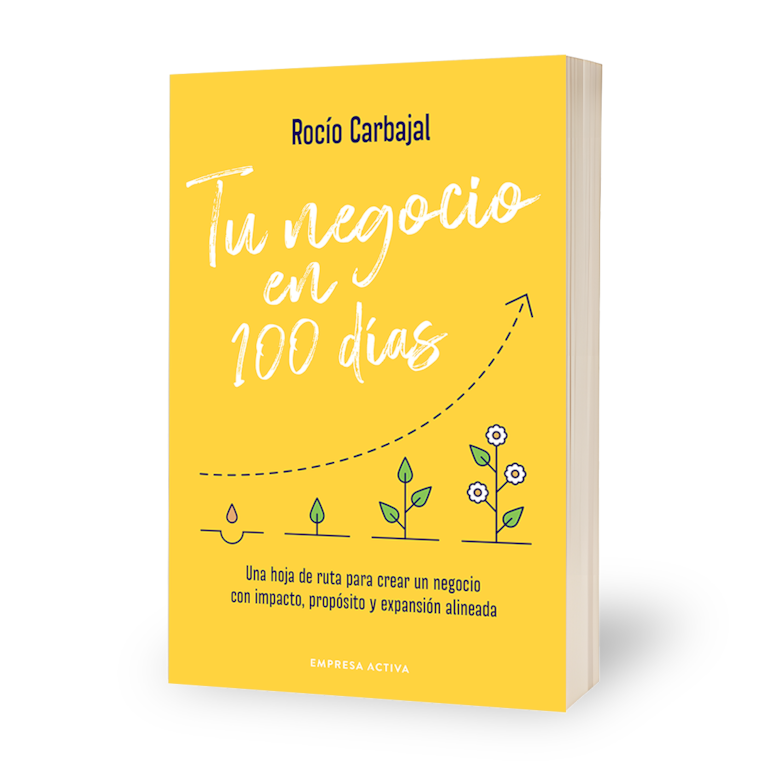 Rocío Carbajal, auteure du livre Tu negocio en 100 días