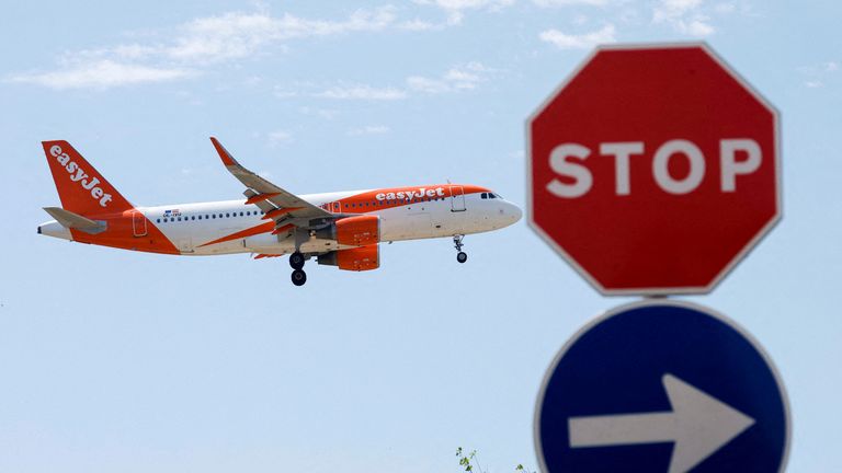 Plusieurs vols easyJet ont été annulés ou détournés.