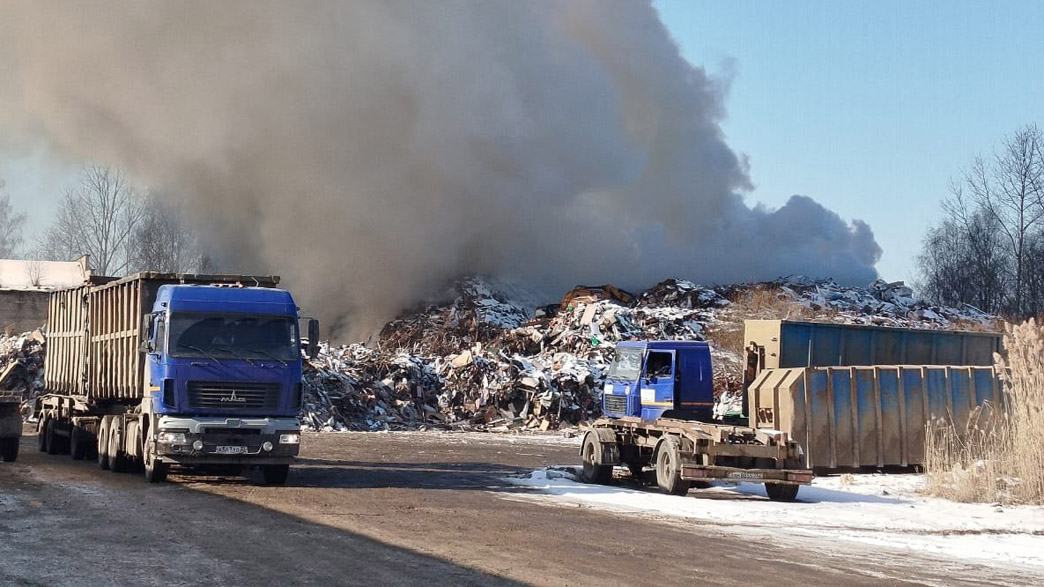Incendie à Gousse-Khrustalny
