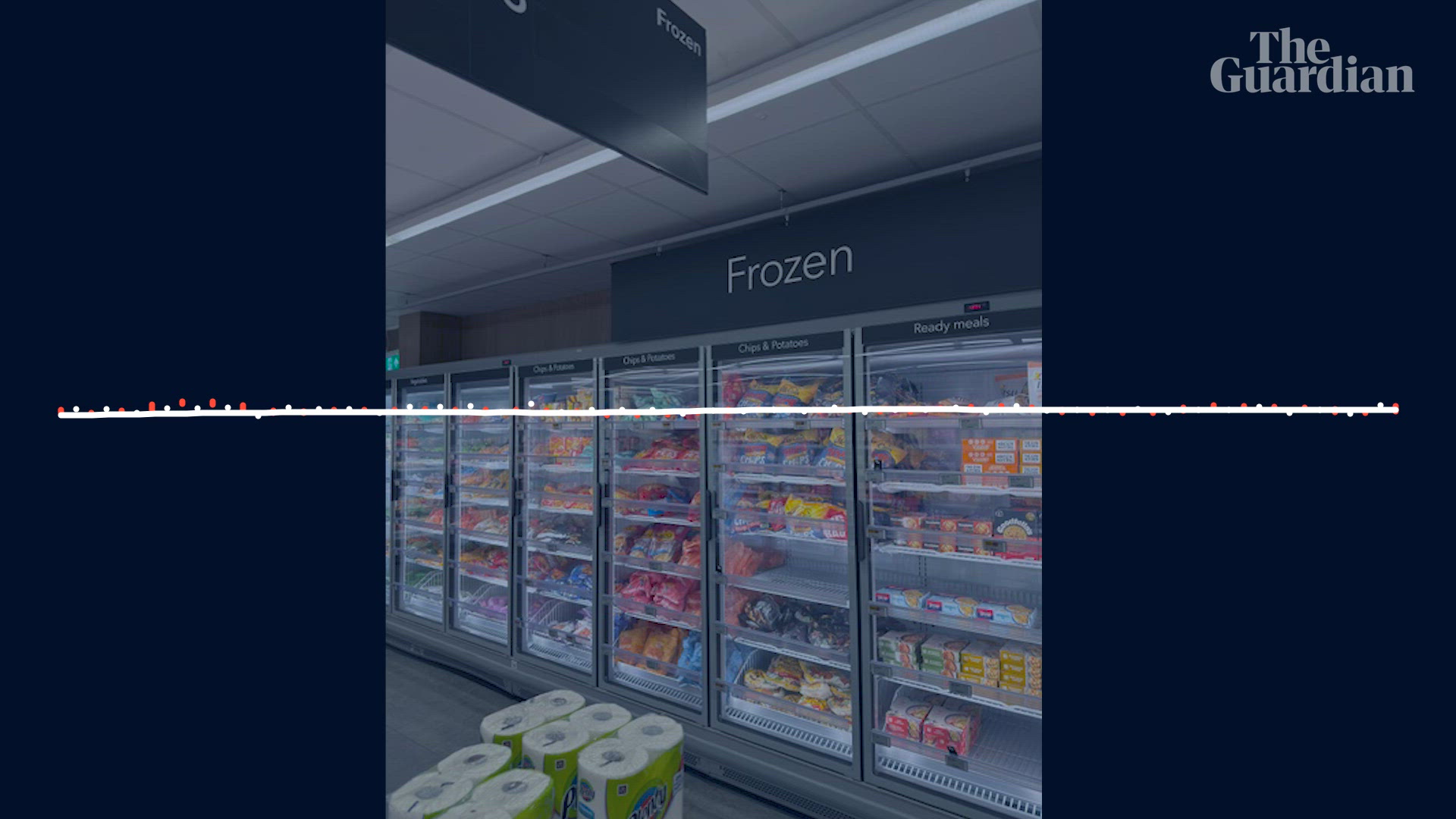 Enregistrement audio des congélateurs 'symphoniques' d'un supermarché à Sheffield