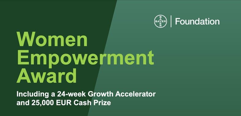 Appel à Candidatures : Prix des Femmes Entrepreneurs de la Fondation Bayer 2026