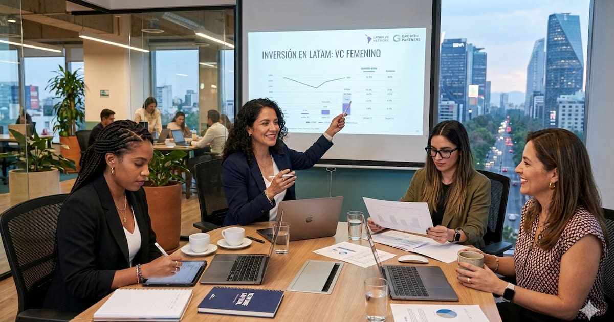 Seulement 6 des 23 leaders du capital risque au Mexique sont des femmes, alerte Jimena Pardo de Hi Ventures !
