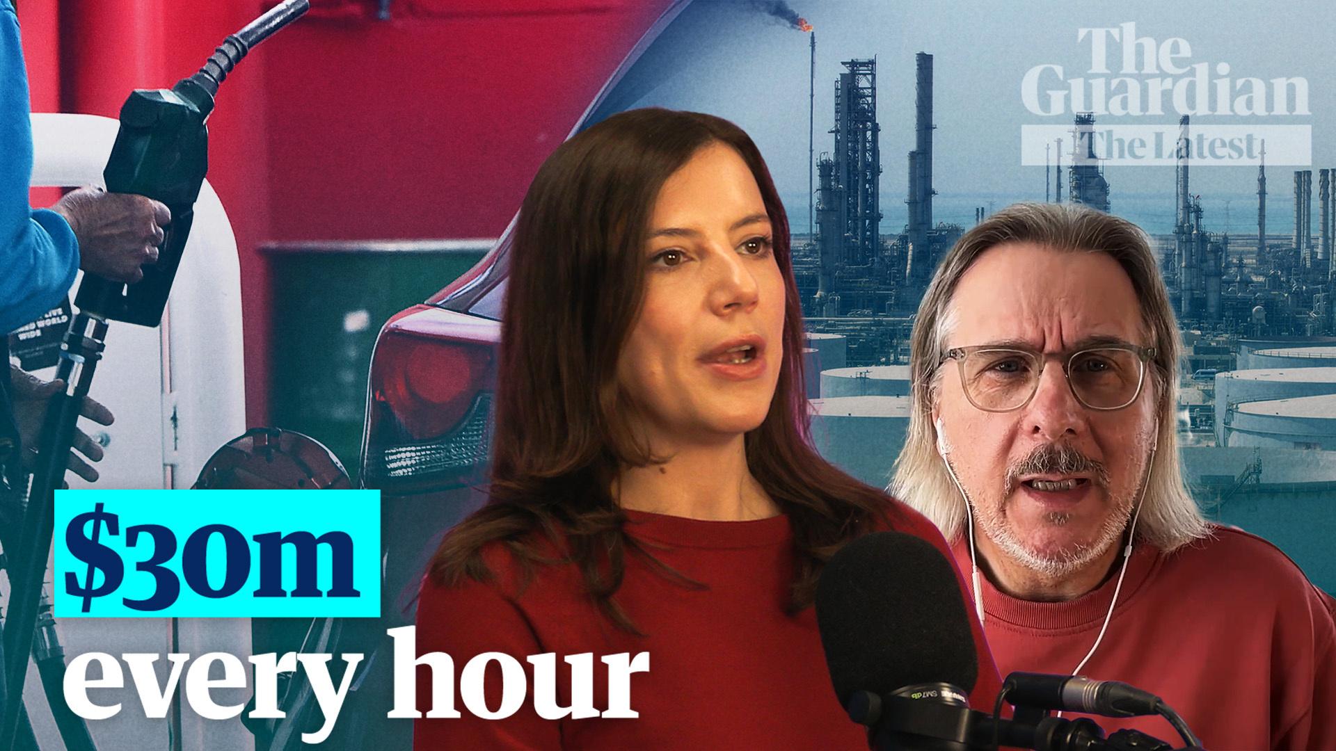How big oil is cashing in on Iran war - The Latest