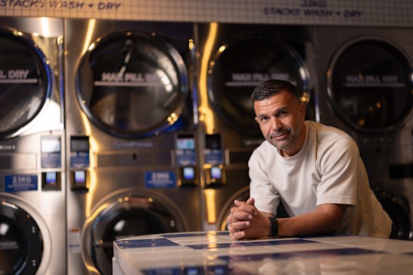 Omer Tas, fondateur de Stacks Laundry.