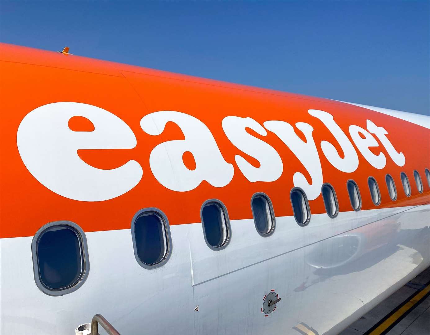 easyJet Airbus A321 à l'aéroport de Gatwick