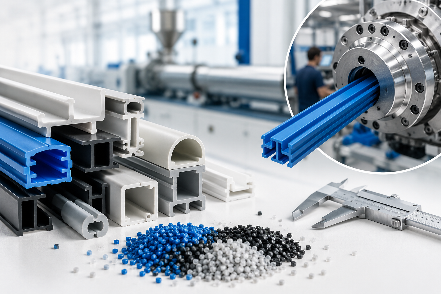 Profilés en plastique sur mesure